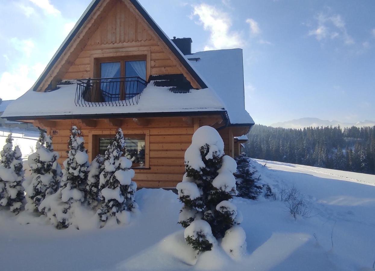 Witowianskie Domki Z Kominkiem, Jacuzzi I Sauna Dzianisz Luaran gambar
