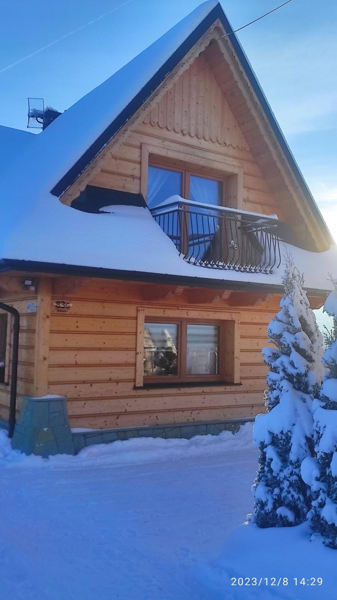 Witowianskie Domki Z Kominkiem, Jacuzzi I Sauna Dzianisz Luaran gambar