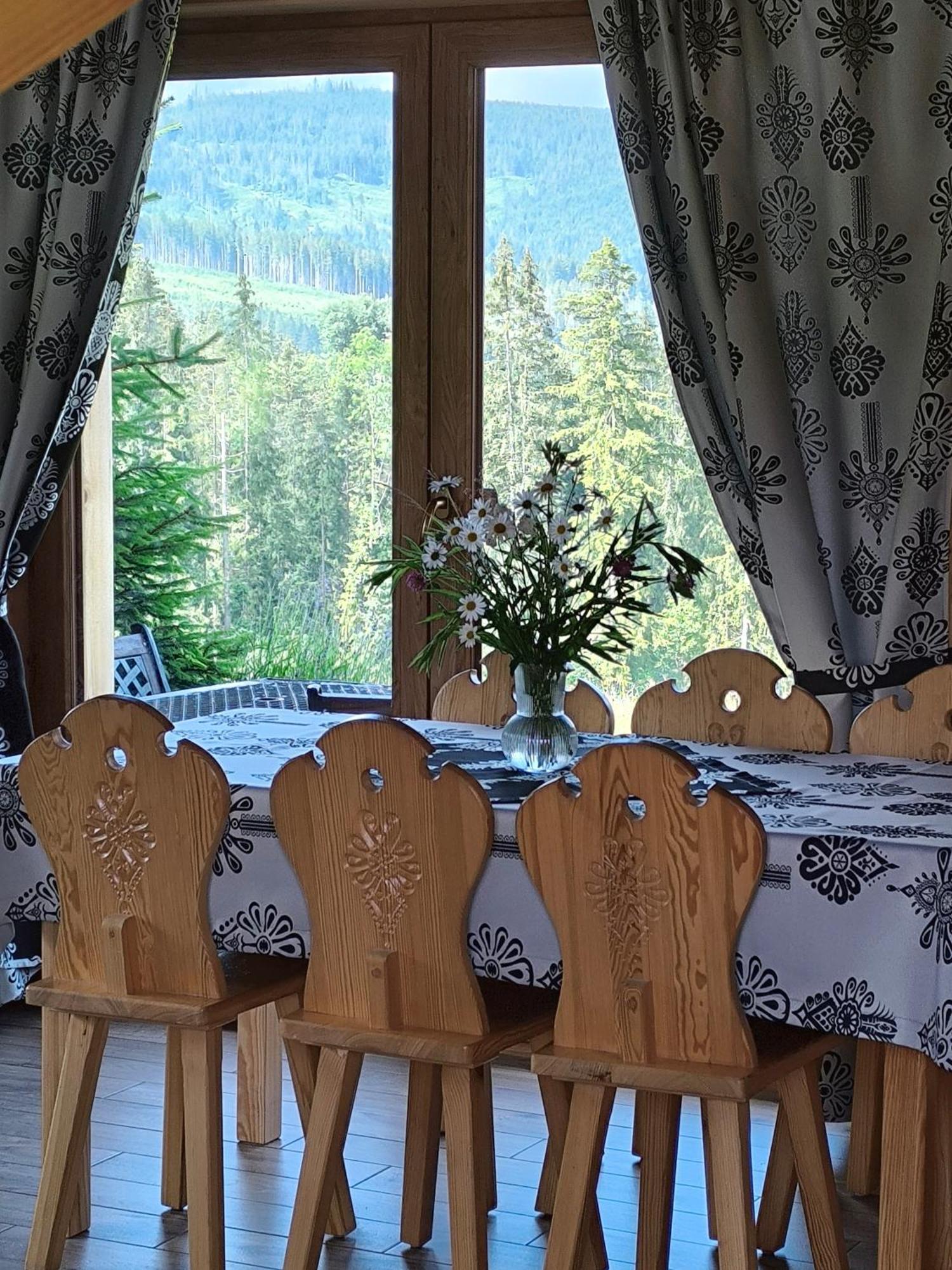 Witowianskie Domki Z Kominkiem, Jacuzzi I Sauna Dzianisz Luaran gambar